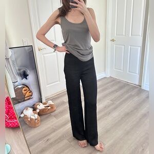 Zara Sleek Black Pants